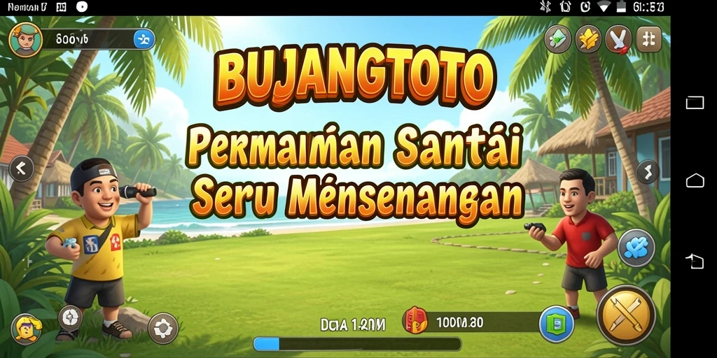 Tampilan penuh warna dari gameplay BUJANGTOTO yang seru.