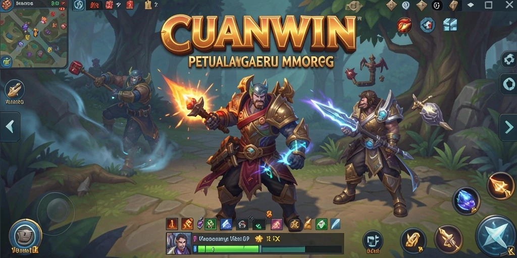 Screenshot gameplay CUANWIN yang menampilkan aksi seru dan grafis menawan.
