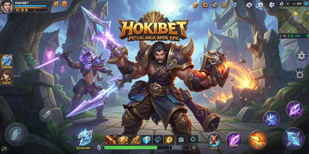 Tampilan menarik dari gameplay HOKIBET yang mendebarkan.