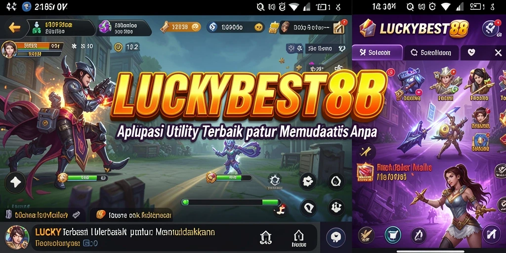 Tampilan antarmuka LUCKYBEST88 yang user-friendly dan fungsional.