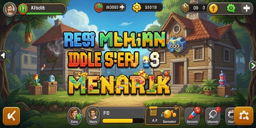 Tangkapan layar gameplay RR89 yang menunjukkan mekanisme Idle yang menarik.